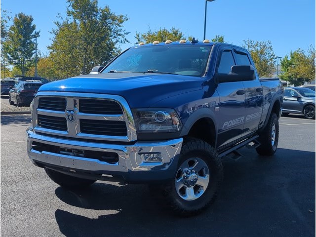 True Blue Pearlcoat 2016 RAM 2500 Pickup Truck Four-Wheel Drive 6-Speed Automatic