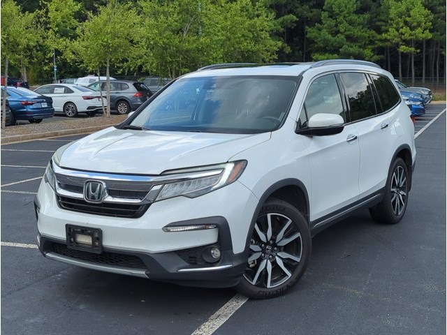 Platinum White Pearl 2020 Honda Pilot SUV / Crossover Front-Wheel Drive Automatic