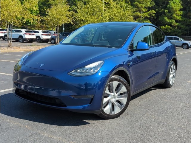 Blue 2023 Tesla Model Y SUV / Crossover All-Wheel Drive Automatic