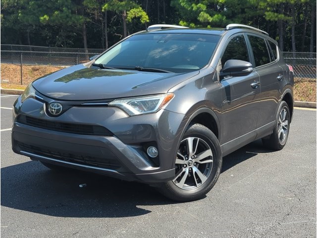 Magnetic Gray Metallic 2018 Toyota RAV4 SUV / Crossover Front-Wheel Drive Automatic