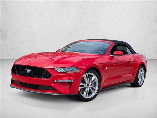 Race Red 2019 Ford Mustang Convertible Rear-Wheel Drive Automatic