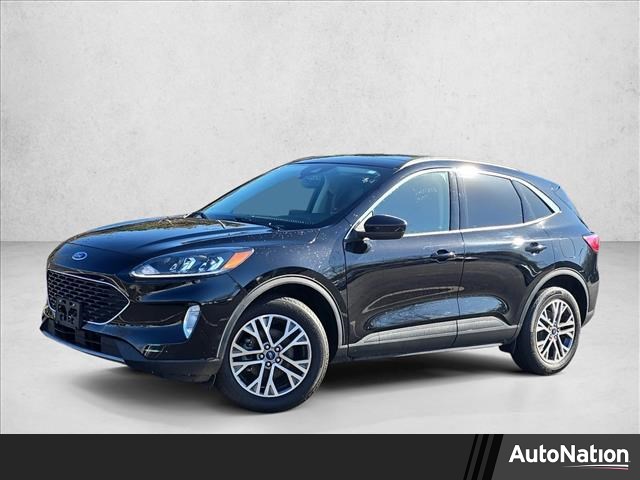 Agate Black Metallic 2022 Ford Escape SEL AWD SUV / Crossover All-Wheel Drive 8-Speed Automatic
