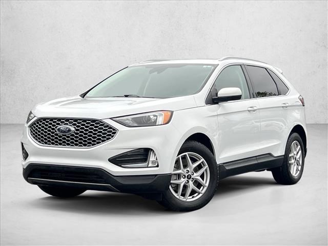 Oxford White 2023 Ford Edge SEL AWD SUV / Crossover All-Wheel Drive 8-Speed Automatic
