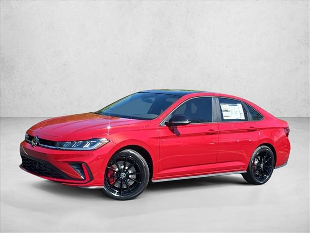 Kings Red Metallic w/Deep Black Roof 2026 Volkswagen Jetta GLI Autobahn FWD Sedan Front-Wheel Drive 6-Speed Manual