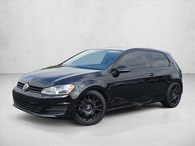 Black [Black] 2015 Volkswagen Golf Hatchback Front-Wheel Drive 5-Speed Manual
