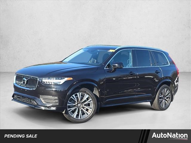 Onyx Black Metallic 2021 Volvo XC90 T6 Momentum 6-Passenger AWD SUV / Crossover All-Wheel Drive Automatic
