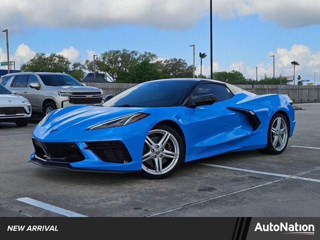 Rapid Blue 2025 Chevrolet Corvette Stingray 3LT Convertible RWD Convertible Rear-Wheel Drive 8-Speed Automatic