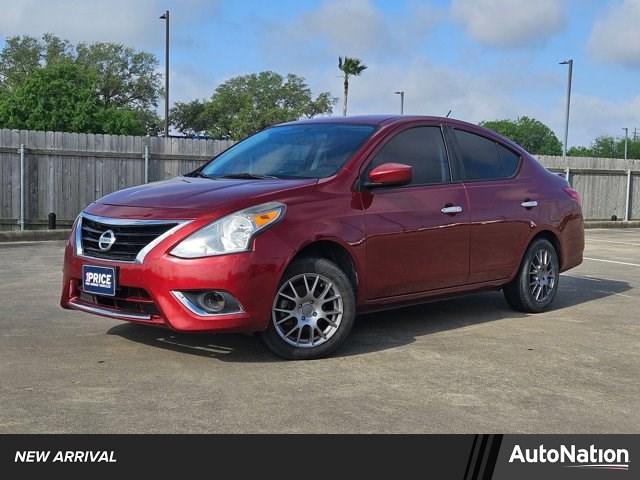 Cayenne Red 2018 Nissan Versa SV Sedan Front-Wheel Drive Automatic