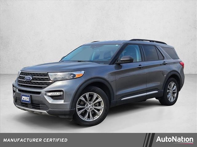 Carbonized Gray Metallic 2023 Ford Explorer XLT RWD SUV / Crossover Rear-Wheel Drive Automatic