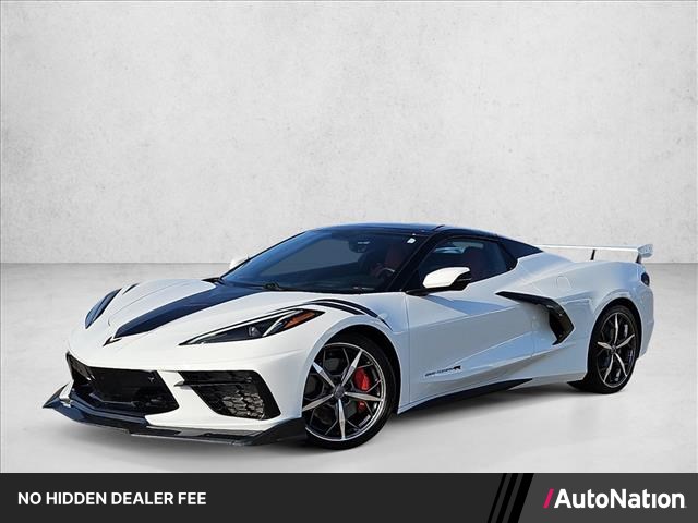 Arctic White 2023 Chevrolet Corvette Convertible Rear-Wheel Drive 8-Speed Automatic