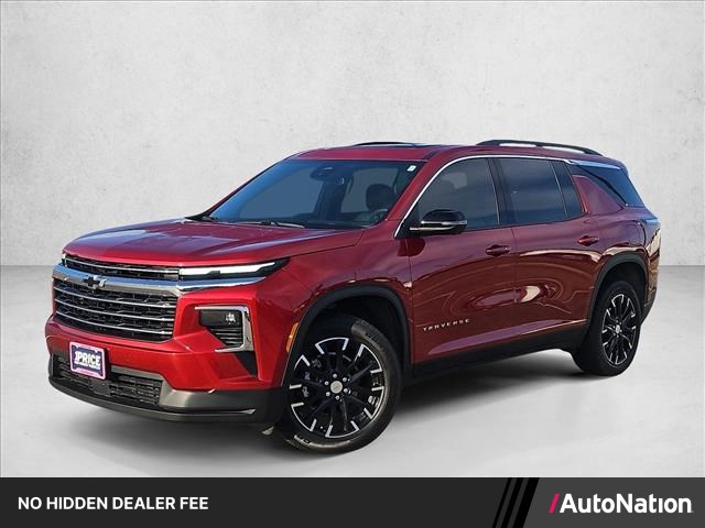 Radiant Red Tintcoat 2025 Chevrolet Traverse SUV / Crossover Front-Wheel Drive 8-Speed Automatic