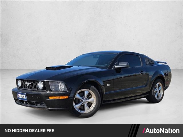 Black 2008 Ford Mustang Coupe Rear-Wheel Drive Automatic
