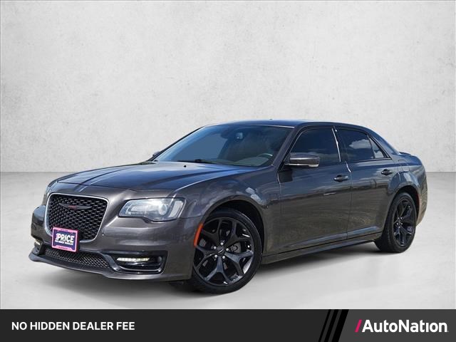 Gray (Granite Crystal Metallic Clearcoat) 2021 Chrysler 300 Sedan Rear-Wheel Drive 8-Speed Automatic