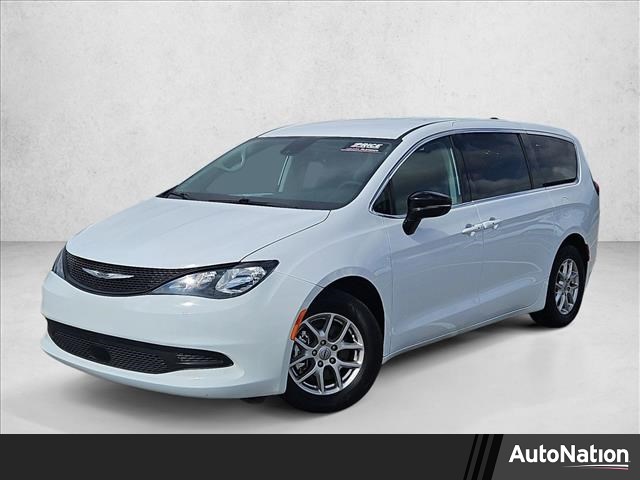 Bright White Clearcoat 2024 Chrysler Voyager LX FWD Minivan Front-Wheel Drive 9-Speed Automatic