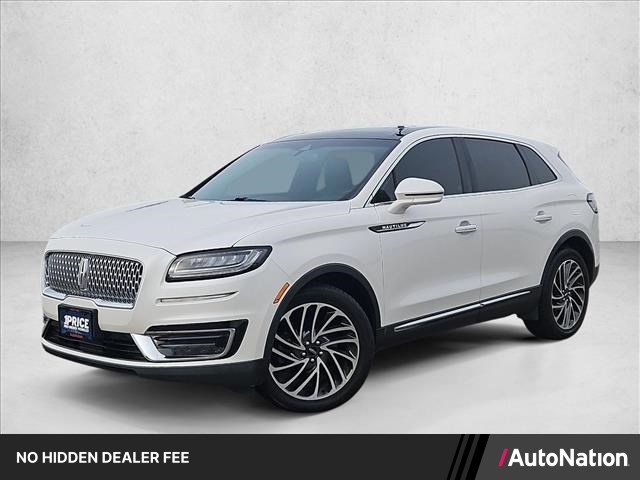White Platinum Metallic Tri-Coat 2019 Lincoln Nautilus SUV / Crossover All-Wheel Drive 8-Speed Automatic