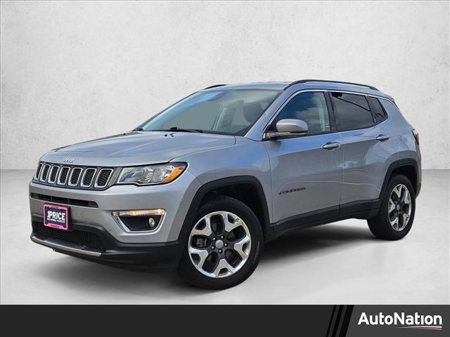 Billet Silver Metallic Clearcoat 2019 Jeep Compass Limited 4WD SUV / Crossover Four-Wheel Drive 9-Speed Automatic