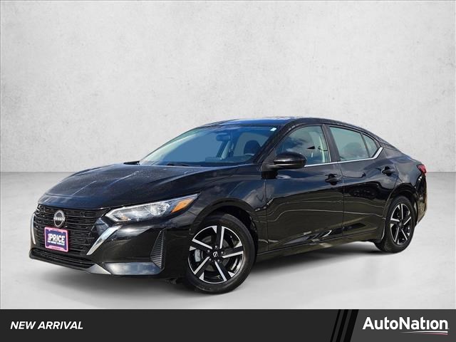 Super Black 2024 Nissan Sentra SV FWD Sedan Front-Wheel Drive Automatic