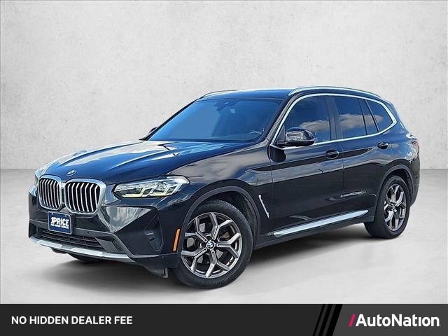 Carbon Black Metallic 2022 BMW X3 SUV / Crossover Rear-Wheel Drive Automatic