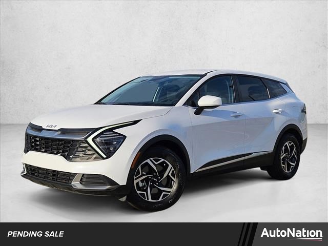 Glacial White Pearl 2025 Kia Sportage LX FWD SUV / Crossover Front-Wheel Drive Automatic