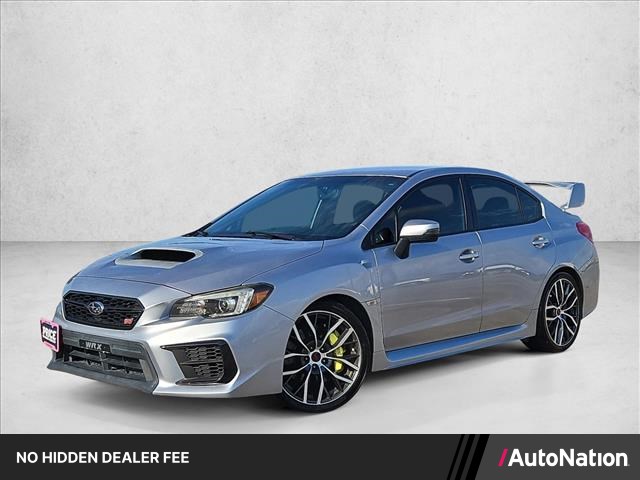 Ice Silver Metallic 2020 Subaru WRX STI Sedan All-Wheel Drive 6-Speed Manual