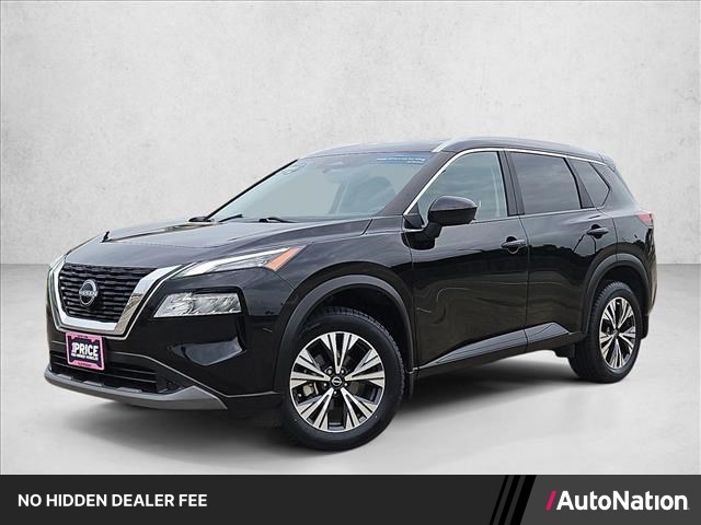 Super Black 2023 Nissan Rogue SV FWD SUV / Crossover Front-Wheel Drive Automatic