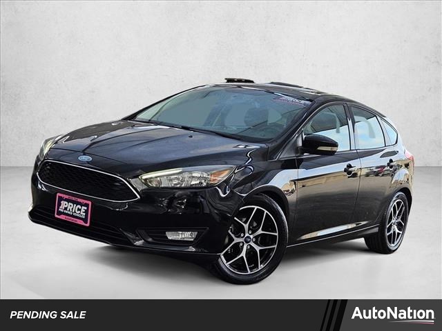 Shadow Black 2018 Ford Focus SEL Hatchback Hatchback Front-Wheel Drive 6-Speed Automatic