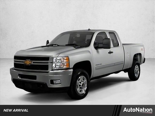 Summit White 2012 Chevrolet Silverado 2500HD LT Extended Cab 4WD Pickup Truck Four-Wheel Drive 6-Speed Automatic