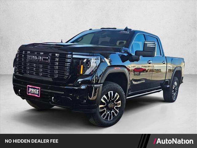 Onyx Black 2025 GMC Sierra 2500HD Pickup Truck Four-Wheel Drive Automatic