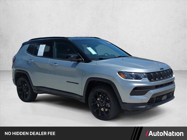 Billet Silver Metallic Clearcoat 2023 Jeep Compass SUV / Crossover Four-Wheel Drive 8-Speed Automatic