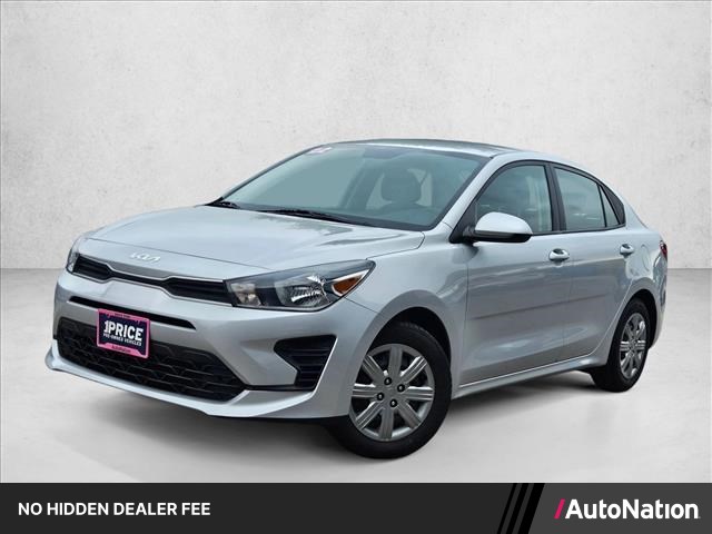 Silky Silver 2022 Kia Rio Sedan Front-Wheel Drive Automatic