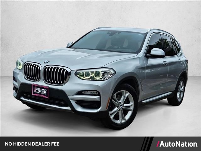 Glacier Silver Metallic 2019 BMW X3 sDrive30i RWD SUV / Crossover Rear-Wheel Drive Automatic