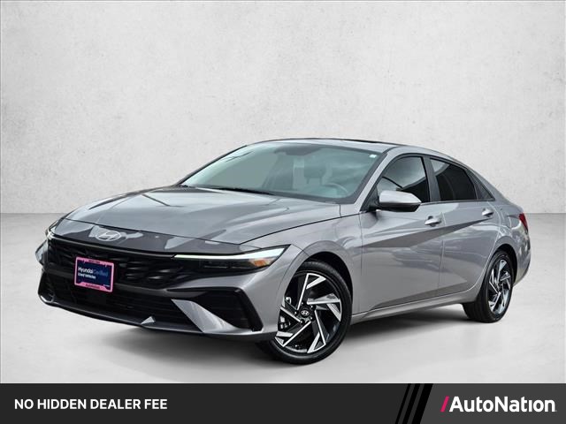 Fluid Metal 2025 Hyundai Elantra Limited FWD Sedan Front-Wheel Drive Automatic