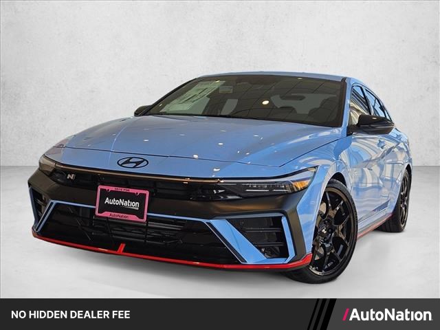 Performance Blue 2026 Hyundai Elantra N Sedan Front-Wheel Drive Manual
