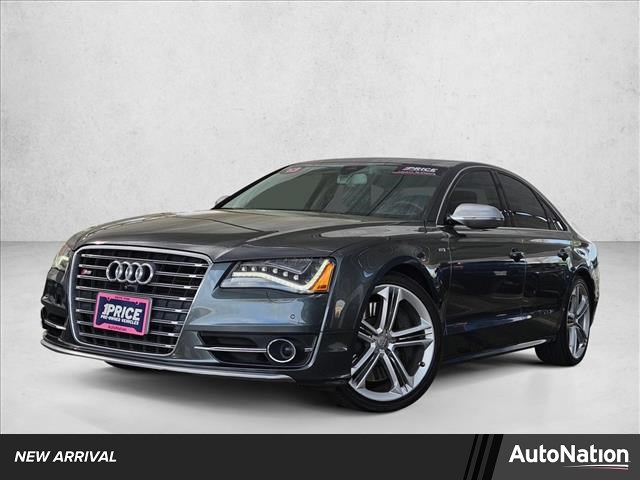 Daytona Gray Pearl 2013 Audi S8 4.0T quattro Sedan All-Wheel Drive Automatic