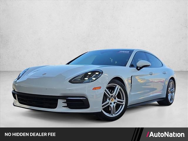 White 2018 Porsche Panamera Sedan All-Wheel Drive Automatic