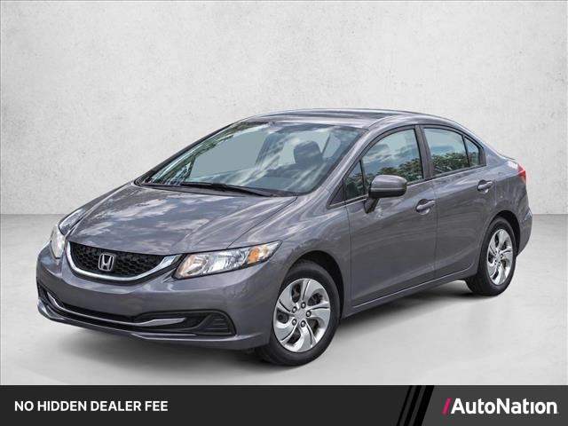 Urban Titanium Met 2015 Honda Civic Sedan Front-Wheel Drive Automatic