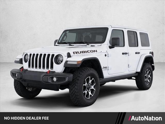 Bright White Clearcoat 2020 Jeep Wrangler SUV / Crossover Four-Wheel Drive 8-Speed Automatic