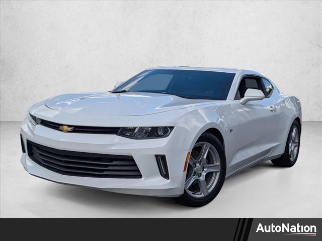 Summit White 2017 Chevrolet Camaro LS Coupe RWD Coupe Rear-Wheel Drive 6-Speed Manual