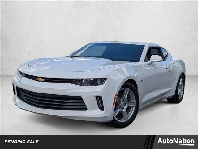 Summit White 2017 Chevrolet Camaro LS Coupe RWD Coupe Rear-Wheel Drive 6-Speed Manual