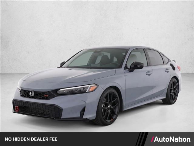 Urban Gray Pearl 2025 Honda Civic Sedan Front-Wheel Drive Continuously Variable Transmission