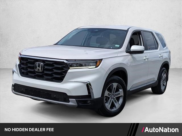 White 2024 Honda Pilot EX-L FWD SUV / Crossover Front-Wheel Drive Automatic