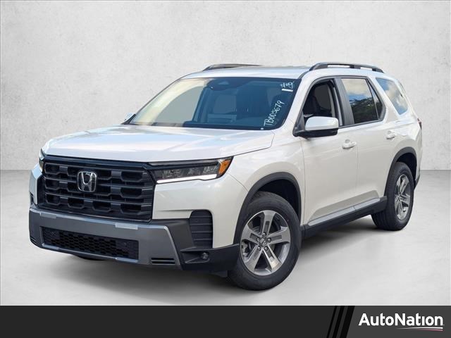 Platinum White Pearl 2026 Honda Pilot EX-L FWD SUV / Crossover Front-Wheel Drive Automatic