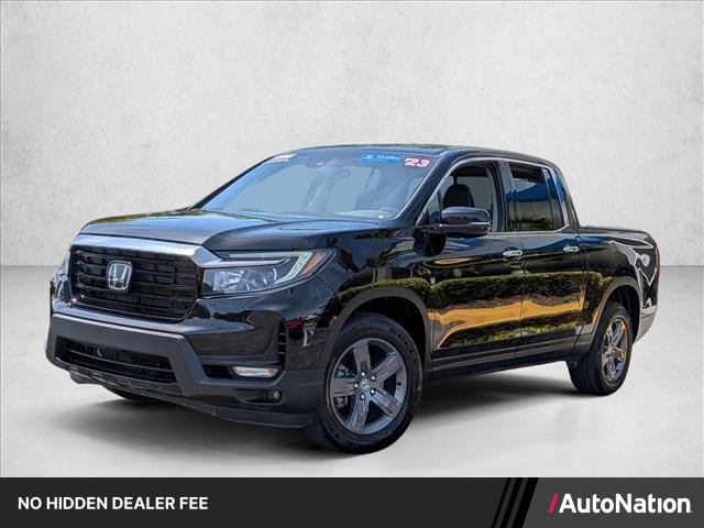 Crystal Black Pearl 2023 Honda Ridgeline RTL-E AWD Pickup Truck All-Wheel Drive Automatic