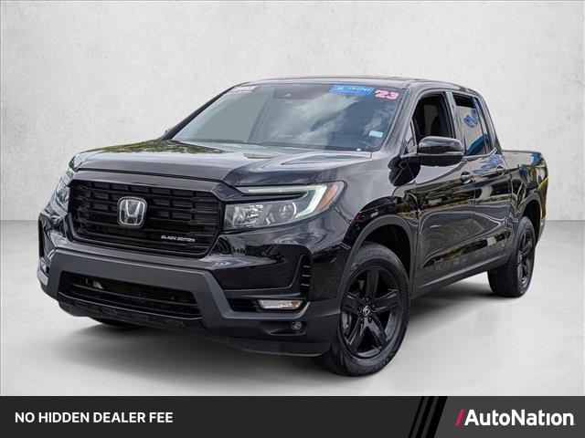 Crystal Black Pearl 2023 Honda Ridgeline Black Edition AWD Pickup Truck All-Wheel Drive Automatic