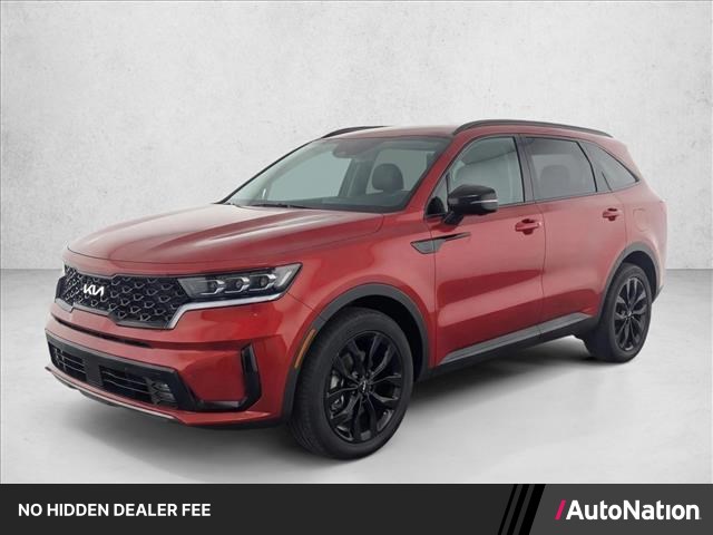Passion Red 2023 Kia Sorento SX FWD SUV / Crossover Front-Wheel Drive Automatic