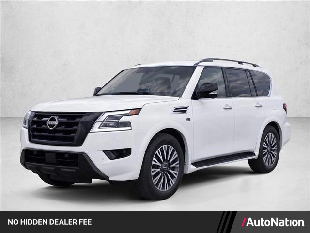 Aspen White Tricoat Pearl 2022 Nissan Armada SUV / Crossover 4X2 Automatic