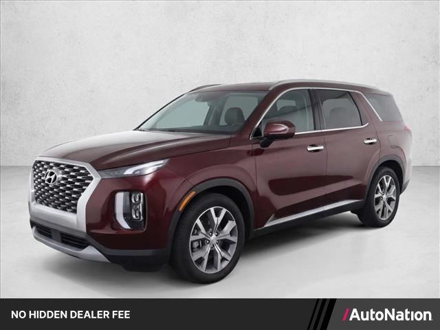 Red (Sierra Burgundy) 2020 Hyundai Palisade SEL FWD SUV / Crossover Front-Wheel Drive Automatic