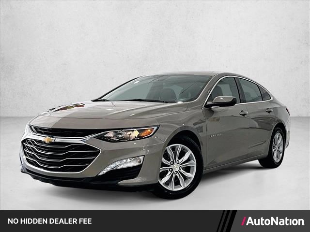 Mineral Gray Metallic 2023 Chevrolet Malibu LT with 1LT FWD Sedan Front-Wheel Drive Automatic