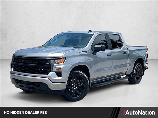 Sterling Gray Metallic 2024 Chevrolet Silverado 1500 Pickup Truck 4X2 8-Speed Automatic