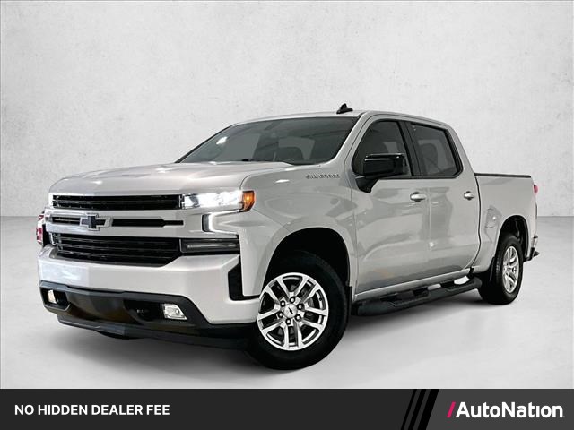 Silver Ice Metallic 2021 Chevrolet Silverado 1500 Pickup Truck 4X2 8-Speed Automatic